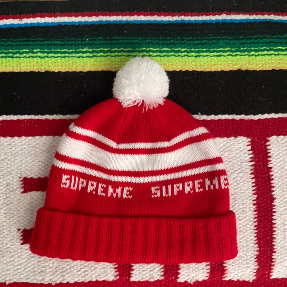 Supreme Classic Stripe Beanie